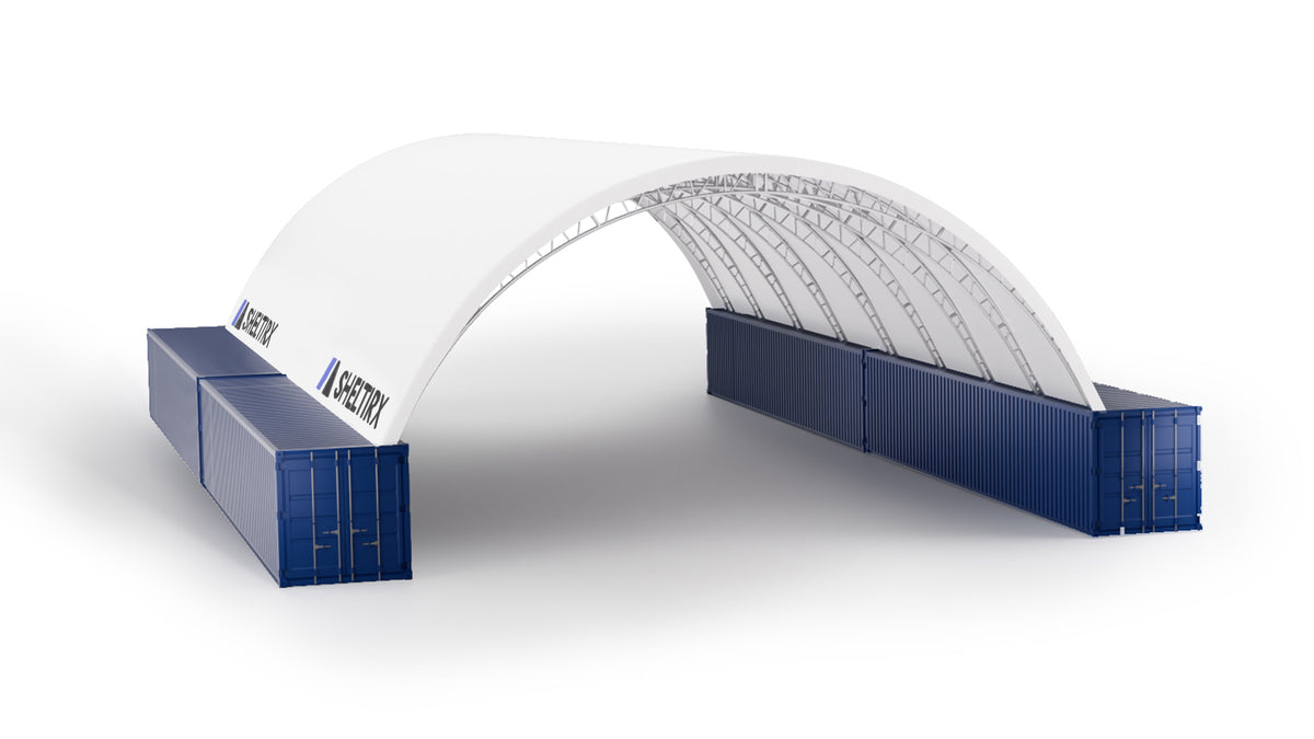 40 x 80 ft Container Canopy